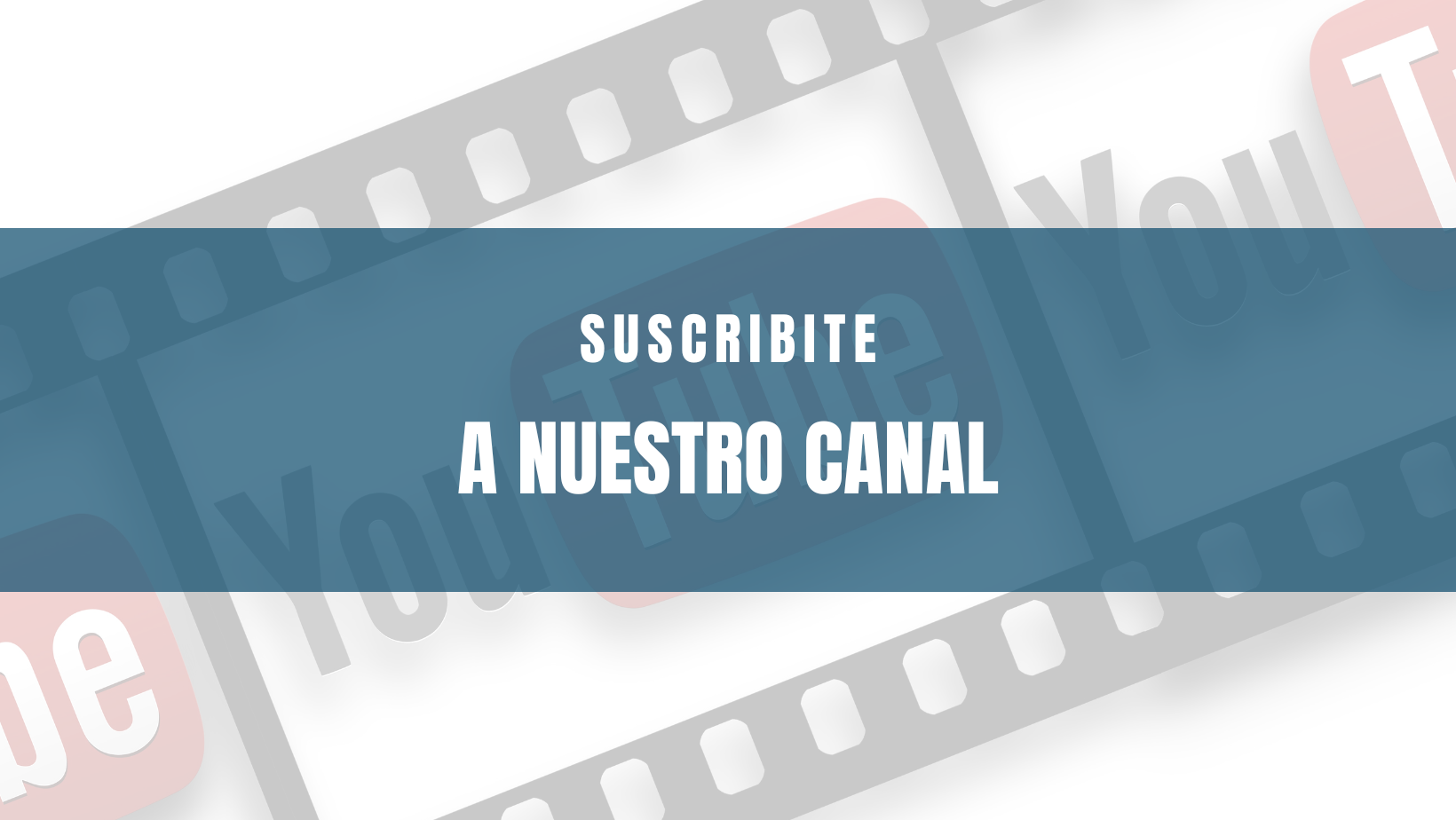 ¡Suscribite a nuestro canal de YouTube!